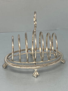 Victorian Silver Plated Toast Rack