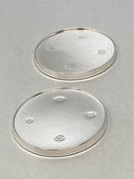 Load image into Gallery viewer, Pair of Sterling Silver Coasters by Mappin &amp; Webb
