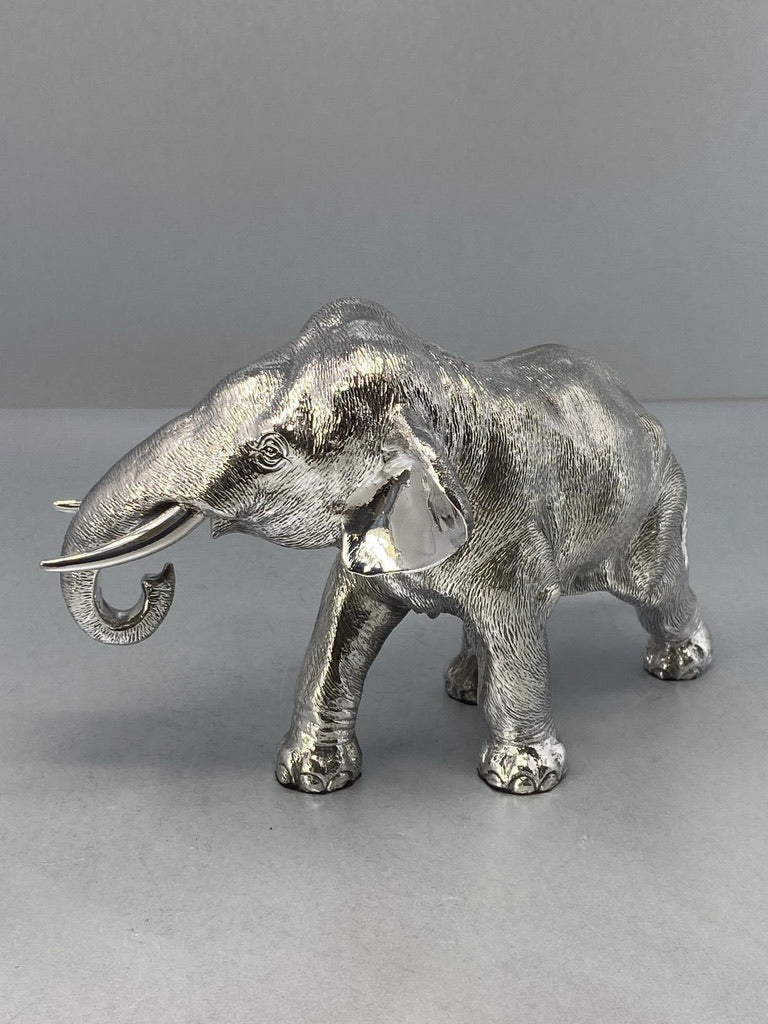 Serling Silver Elephant Model - medium