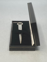 Load image into Gallery viewer, Antique Silver Plated Letter Opener/Skewer
