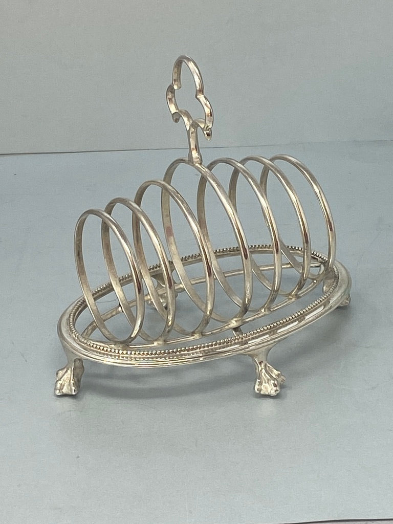 Victorian Silver Plated Toast Rack