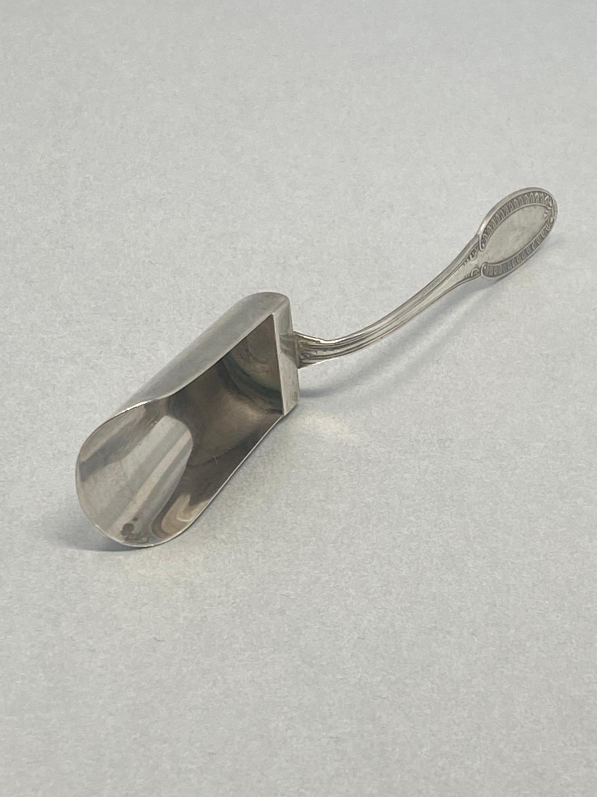 Antique Continental Silver Sugar Scoop