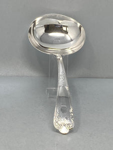 Antique Silver Plated Victorian Soup Ladle