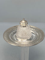 Load image into Gallery viewer, Antique Silver Plated Inkstand
