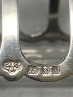 Load image into Gallery viewer, Pair of 5 Bar Toast/Letter Racks by Goldsmiths &amp; Silversmiths Co
