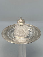 Load image into Gallery viewer, Antique Silver Plated Inkstand
