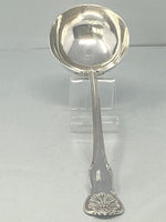 Load image into Gallery viewer, Antique Victorian Sterling Silver Soup Ladle by George Adams
