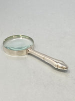 Load image into Gallery viewer, Antique Silver Magnifying Glass
