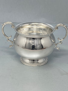 Four Piece Sterling Silver Tea Set by Barker Ellis