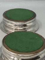 Load image into Gallery viewer, Pair of Antique Victorian Silver Plated Wine Coasters
