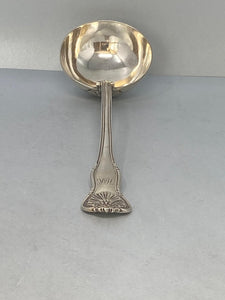 Antique Victorian Sterling Silver Soup Ladle by George Adams