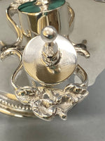 Load image into Gallery viewer, Antique Silver Plated Scuttle with Scoop
