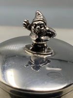 Load image into Gallery viewer, Sterling Silver Gnome Pill/Trinket Box
