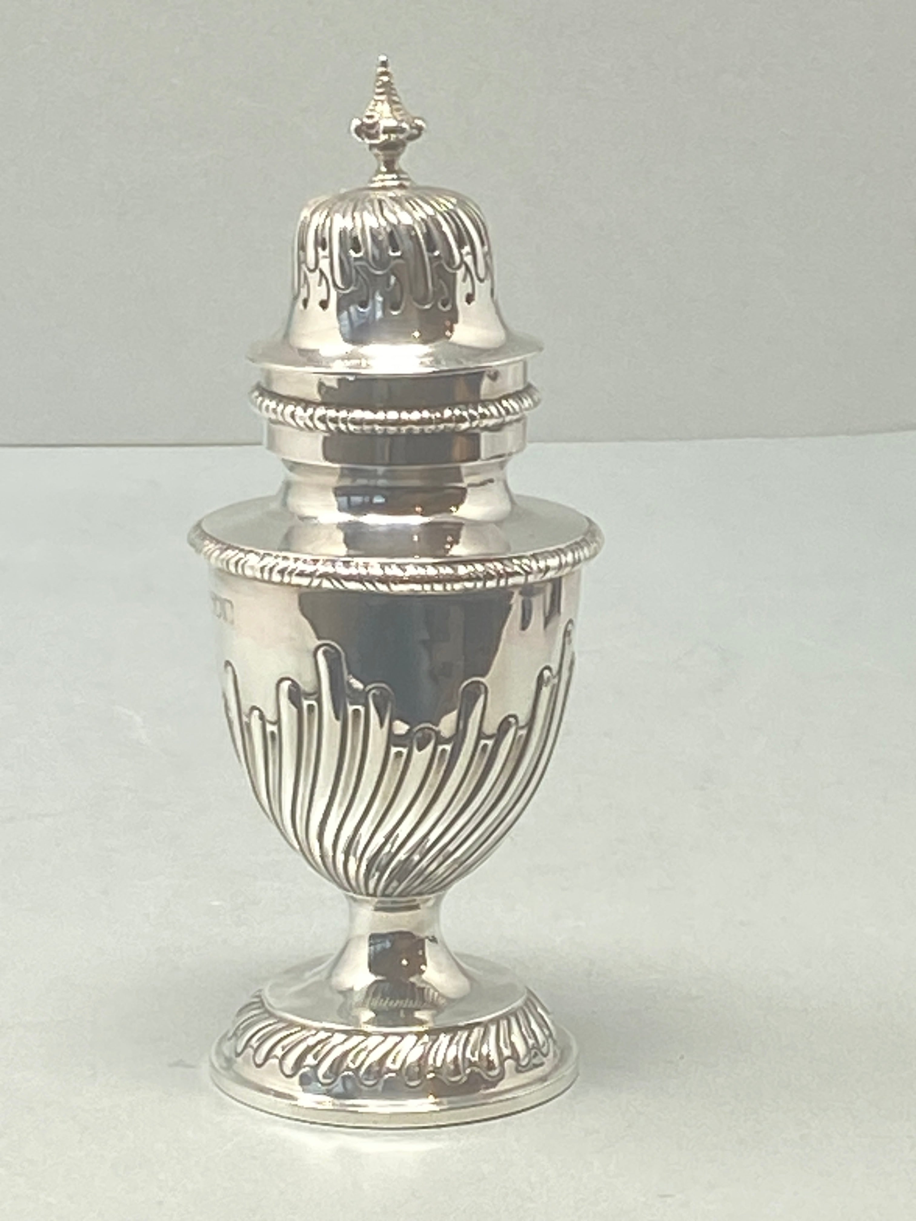 Antique Sterling Silver Sugar Caster