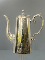 Load image into Gallery viewer, Antique Victorian Silver Plated Four Piece Tea &amp; Coffee Set
