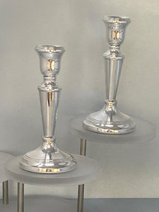 Pair of Sterling Silver Candlesticks