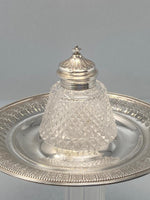 Load image into Gallery viewer, Antique Silver Plated Inkstand
