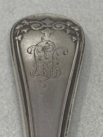 Load image into Gallery viewer, Antique Victorian Sterling Silver Soup Ladle by George Adams
