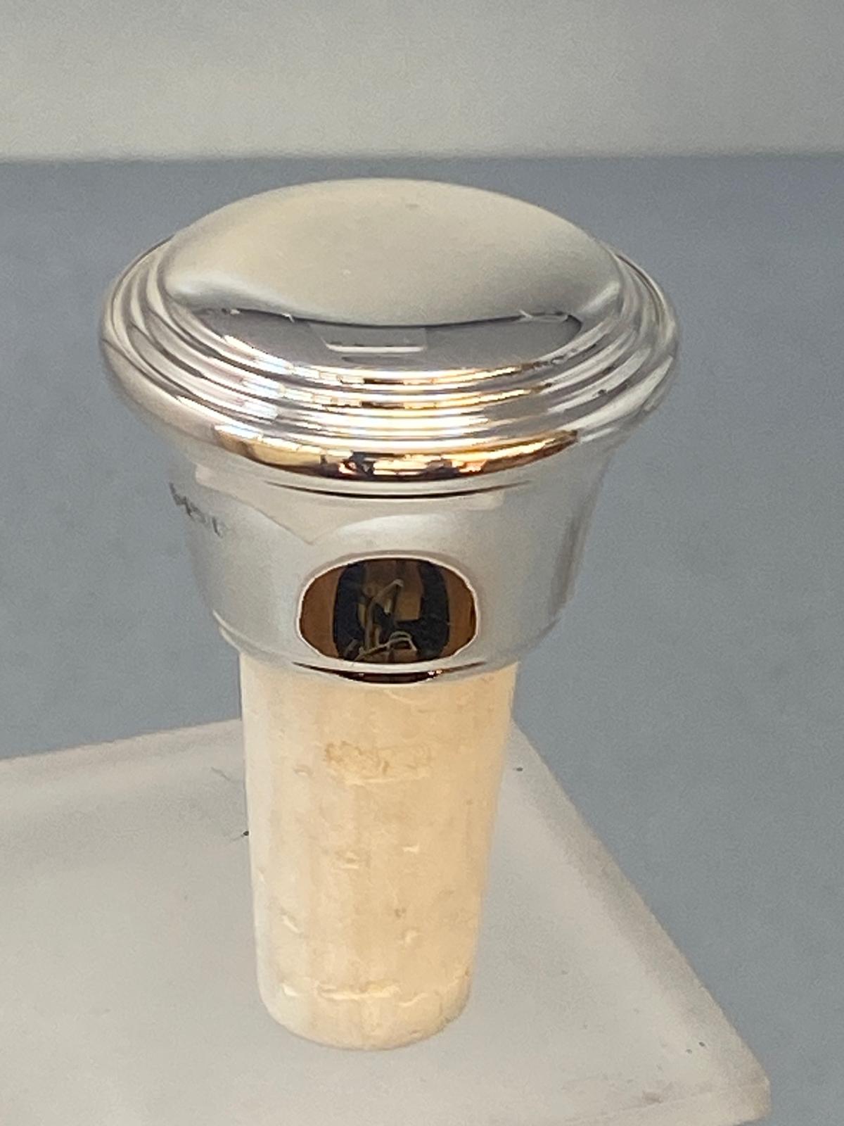 Sterling Silver Plain Bottle Stopper