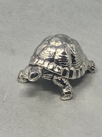 Load image into Gallery viewer, Sterling Silver Tortoise Model - full english hallmark
