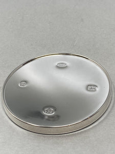 Pair of Sterling Silver Coasters by Mappin & Webb