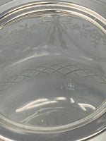 Load image into Gallery viewer, Victorian Silver Plated and Glass Barrel with Cut &amp; Etched Glass
