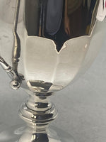 Load image into Gallery viewer, Antique Silver Plated Two Handled Panelled Cup/Trophy
