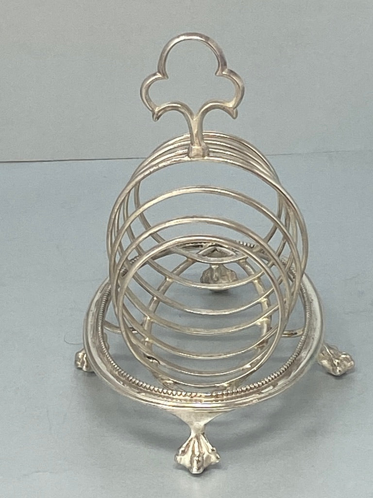 Victorian Silver Plated Toast Rack