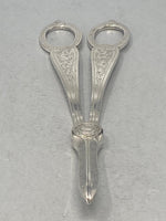 Load image into Gallery viewer, Antique Victorian Silver Plated Grape Shears in Original Box
