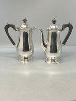 Load image into Gallery viewer, Pair of Sterling Silver Cafe au Lait Pots by Elkington
