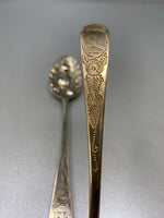 Load image into Gallery viewer, Antique Georgian Pair of Berry Spoons
