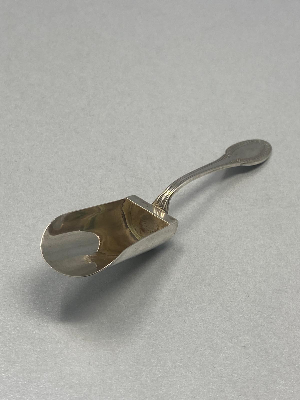 Antique Continental Silver Sugar Scoop