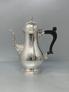 Four Piece Sterling Silver Tea Set by Barker Ellis