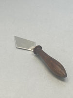 Load image into Gallery viewer, Antique Silver Plate and Oak Butter Spreader/Server
