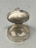 Load image into Gallery viewer, Sterling Silver Gnome Pill/Trinket Box
