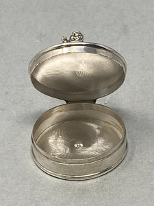 Sterling Silver Gnome Pill/Trinket Box