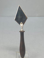 Load image into Gallery viewer, Antique Silver Plate and Oak Butter Spreader/Server
