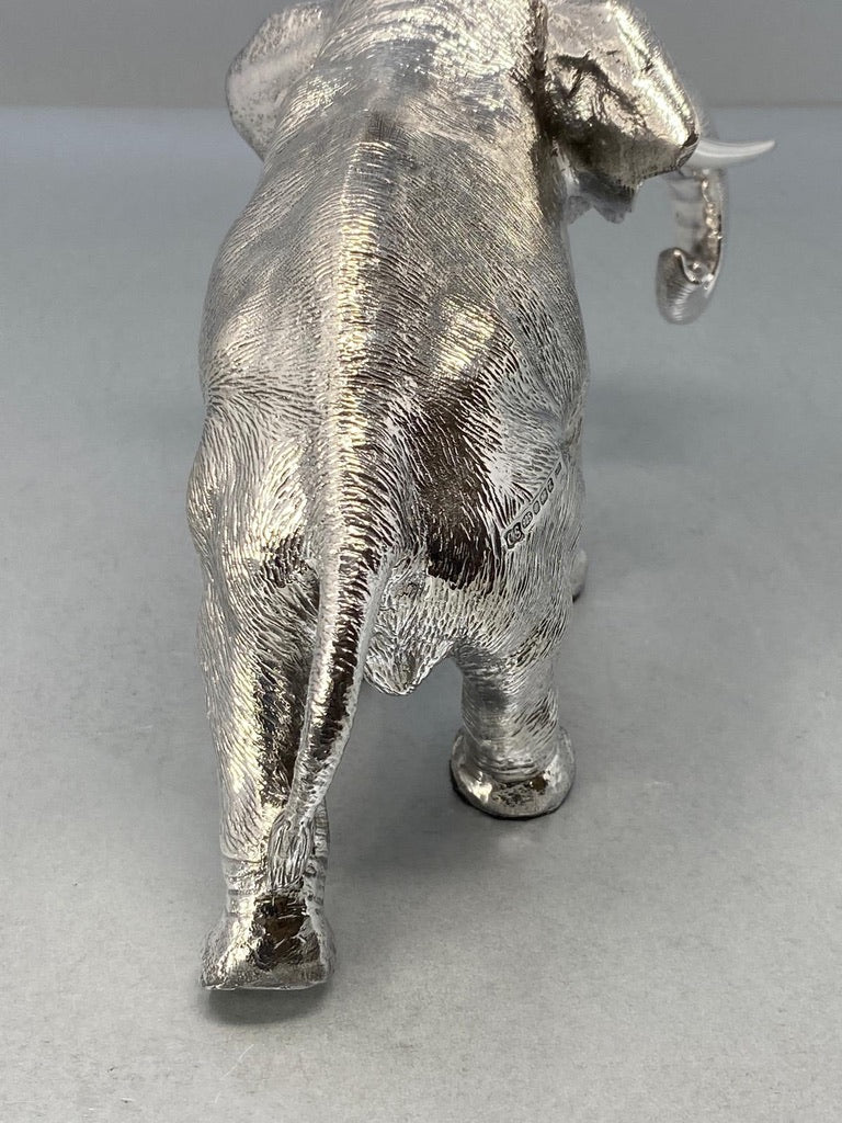 Serling Silver Elephant Model - medium