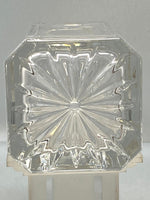 Load image into Gallery viewer, Sterling Silver Collar Decanter with Cut Glass
