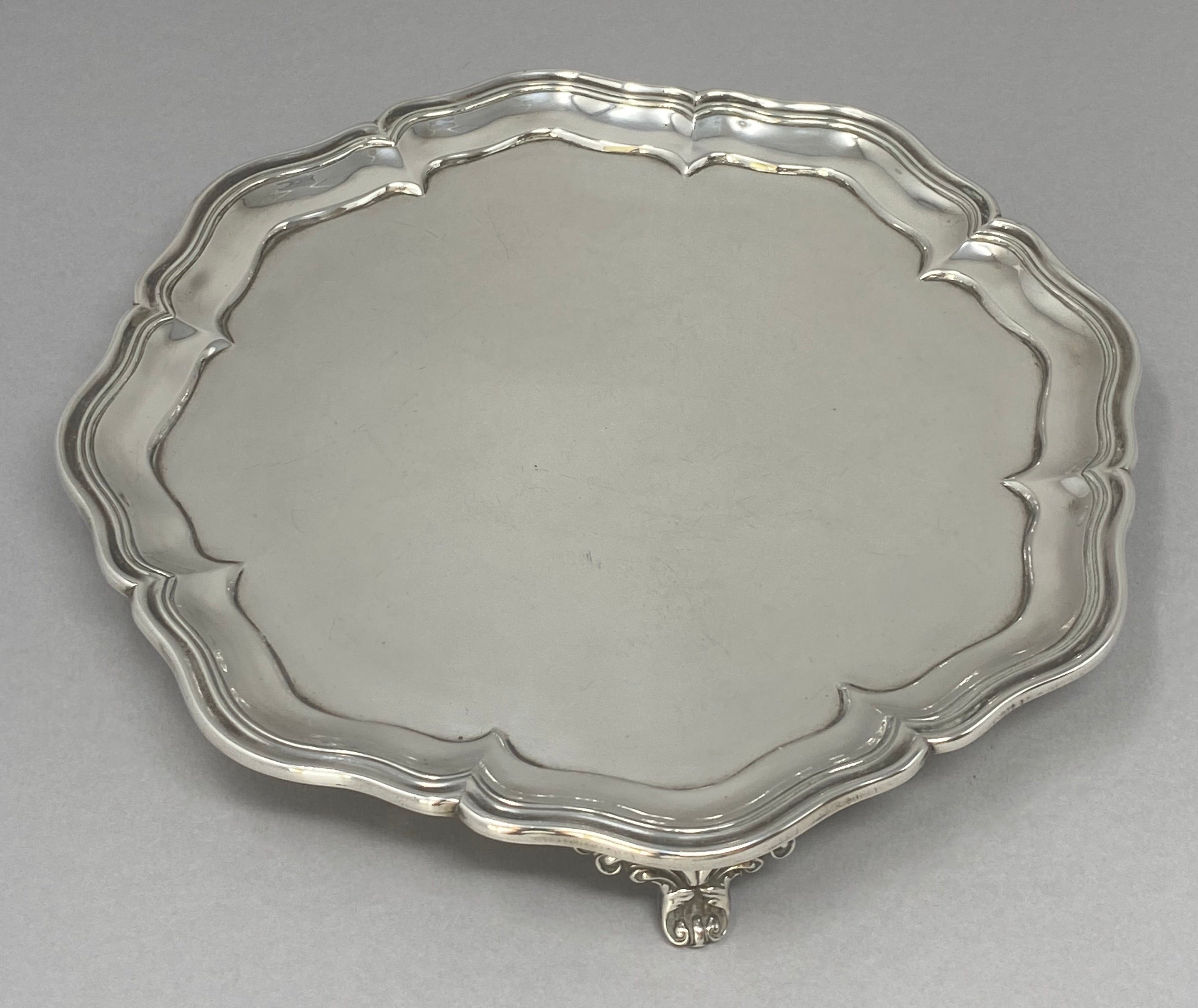 Antique William IV Silver Salver