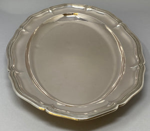 Antique Continental 800 standard Silver Platter