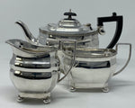 Load image into Gallery viewer, Silver Three Piece Tea and coffee Set
