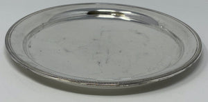 Silver Plated Four Section Dish with Forks