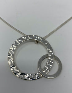 Silver Circle Necklace