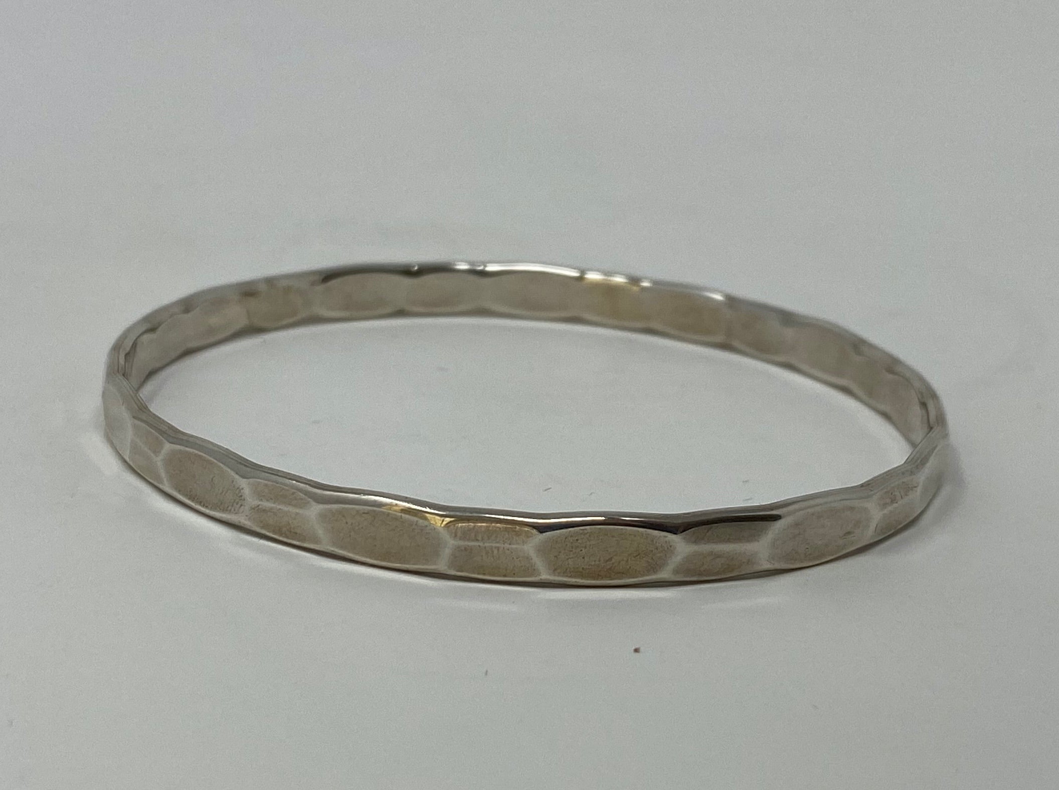 Hand Made Silver Bangle