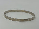 Load image into Gallery viewer, Hand Made Silver Bangle
