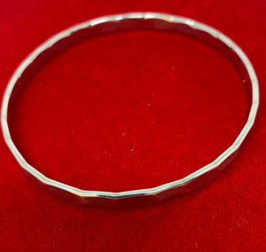 Hand Made Silver Bangle