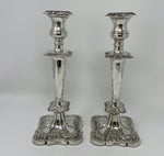 Load image into Gallery viewer, Pair of Silver Candlesticks
