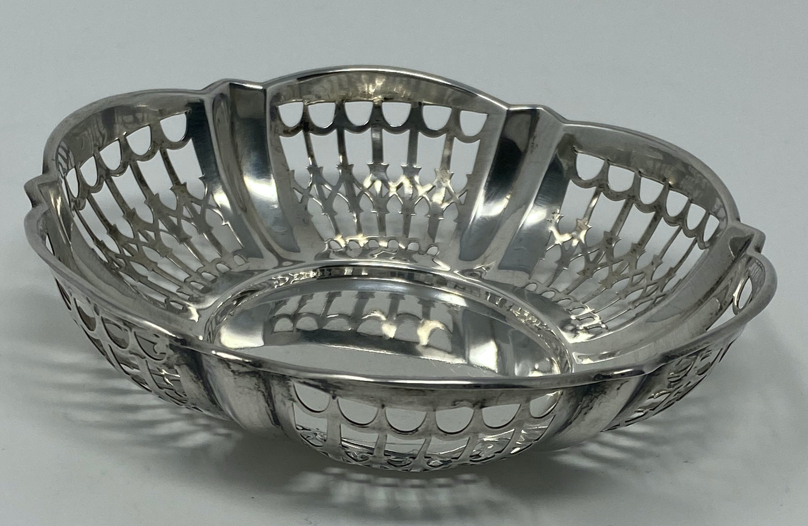 Antique Silver Sweet Dish