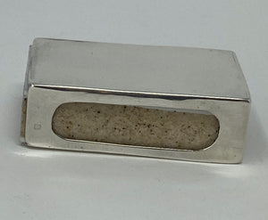 Silver Match Box